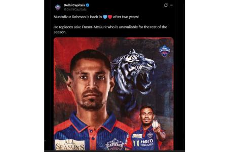 IPLನಿಂದ ಡೆಲ್ಲಿ BOYCOTT – ಪ್ಲೇಆಫ್ ಹೊಸ್ತಿಲಲ್ಲೇ ಬಹಿಷ್ಕಾರ ಶಿಕ್ಷೆಬಿಸಿ ತುಪ್ಪವಾದ ಬಾಂಗ್ಲಾ ಪ್ಲೇಯರ್