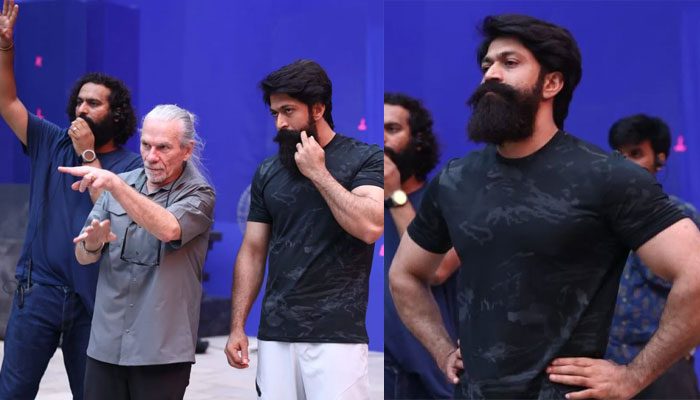 ರಾವಣನಾಗಿ ಮಿಂಚಲು ರಾಕಿಂಗ್‌ ಸ್ಟಾರ್‌ ರೆಡಿ – ಸೆಟ್‌ನಲ್ಲಿ ರಾಕಿ ಬಾಯ್‌ ಹೊಸ ಲುಕ್