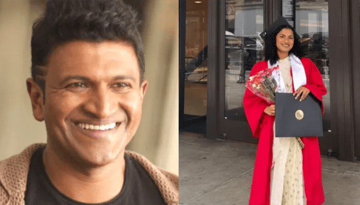 ವಿದೇಶದಲ್ಲಿ ಪದವಿ ಪಡೆದ ಪವರ್ ಸ್ಟಾರ್ ಮಗಳು – ಧೃತಿ ಓದಿದ ಕಾಲೇಜು ಯಾವುದು?