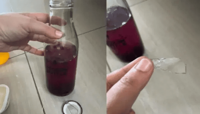 ಫ್ರೋಜನ್ ಬಾಟಲ್ ಜ್ಯೂಸ್‌ ಕುಡಿಯೋ ಮುನ್ನ ಎಚ್ಚರ – ಗಾಜಿನ ಪೀಸ್‌ ನುಂಗಿ ಯುವತಿ ಅಸ್ವಸ್ಥ!