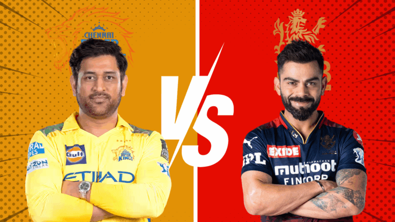 RCB Vs CSK ಬಿಗ್ ವಾರ್   ಕಳೆದ ವರ್ಷದ ರಿಸಲ್ಟ್ ರಿಪೀಟ್?ದಾಖಲೆ ಜೊತೆ ಪ್ಲೇ ಆಫ್ ಎಂಟ್ರಿ