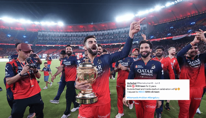 RCB ಗೆ 5 ವರ್ಷ ಬ್ಯಾನ್‌ ಶಿಕ್ಷೆ!? -1 ಕಪ್‌ಗೆ ಇಷ್ಟೊಂದು ಉರಿನಾ?