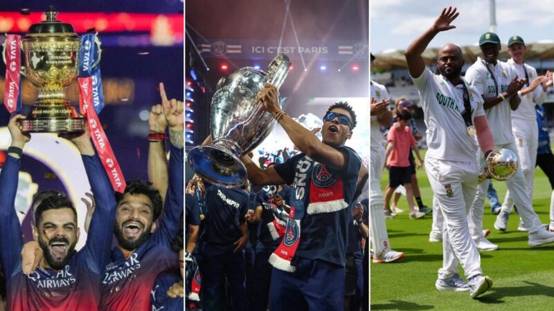 ಚೋಕರ್ಸ್ ಹಣೆಪಟ್ಟಿ ಕಳಚಿದ 2025 – RCB, HH, SA.. ಮತ್ತೆಷ್ಟು ತಂಡಗಳು?ಫುಟ್ ಬಾಲ್ ನಲ್ಲೂ ಕಪ್ ಗೆದ್ದವರೆಷ್ಟು?