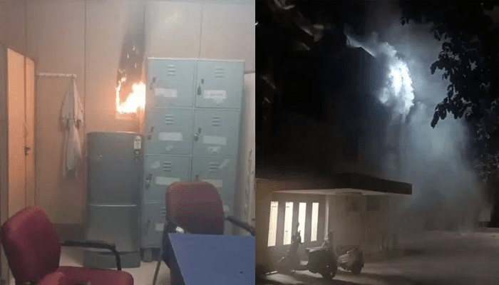 ವಿಕ್ಟೋರಿಯಾ ಆಸ್ಪತ್ರೆಯಲ್ಲಿ ಅಗ್ನಿ ಅವಘಡ  – 26 ರೋಗಿಗಳಿದ್ದ ಕೊಠಡಿಯಲ್ಲಿ ಏಕಾಏಕಿ ಕಾಣಿಸಿಕೊಂಡ ಬೆಂಕಿ!