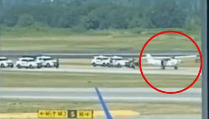 ಅಯ್ಯಯ್ಯೋ.. ಆಕಾಶದಲ್ಲಿ ಹಾರಾಡೋ ವಿಮಾನವನ್ನೇ ಕದ್ದ ಭೂಪ! – ಆಮೇಲೆ ಏನಾಯ್ತು ಗೊತ್ತಾ?