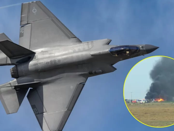 US ನೌಕಾಪಡೆಯ F-35 ವಿಮಾನ ಸ್ಫೋ*ಟ – ವಾಯುನೆಲೆ ಬಳಿಯೇ ಭೀಕರ ದುರಂತ