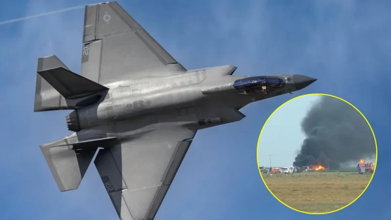 US ನೌಕಾಪಡೆಯ F-35 ವಿಮಾನ ಸ್ಫೋ*ಟ – ವಾಯುನೆಲೆ ಬಳಿಯೇ ಭೀಕರ ದುರಂತ
