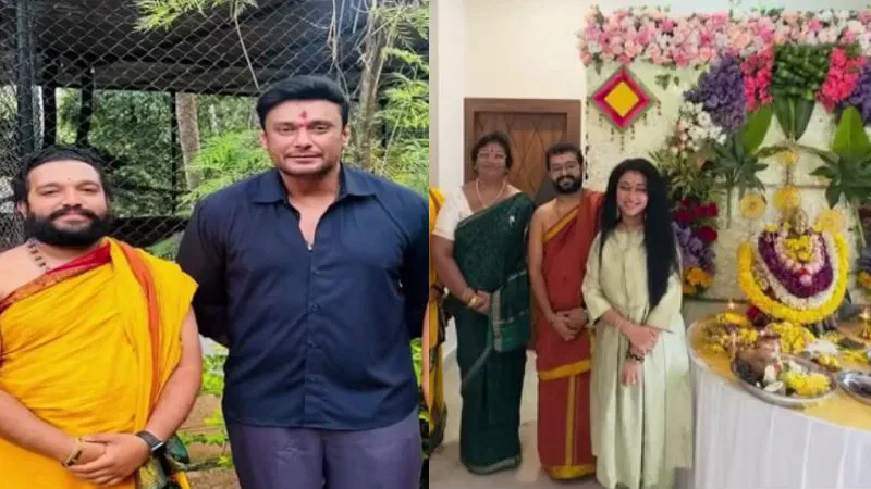 ಮನೆ ಮತ್ತೆ ಫಾರ್ಮ್‌ಹೌಸ್‌ನಲ್ಲಿ ದರ್ಶನ್  ಆಷಾಡ  ಪೂಜೆ – ತಾಯಿ, ಪತ್ನಿ ಹಾಗೂ ಸಹೋದರೊಂದಿಗೆ ದಾಸನ ಪೂಜೆ