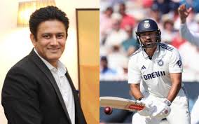 ಕರುಣ್ ಉತ್ತಮ ಬ್ಯಾಟಿಂಗ್ ಮಾಡುತ್ತಿದ್ದಾರೆ-  ತಂಡದಿಂದ ತೆಗೆಯಬಾರದು ಎಂದು ಅನಿಲ್ ಕುಂಬ್ಳೆ ಸಲಹೆಕರುಣ್ ಬಿಗ್ ಇನ್ನಿಂಗ್ಸ್ ಕಟ್ಟದಿದ್ದರೂ ಉತ್ತಮವಾಗಿಯೇ ಆಡಿದ್ದಾರೆ – ಅನಿಲ್ ಕುಂಬ್ಳೆ