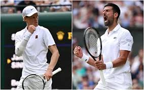 ವಿಂಬಲ್ಡನ್ ಅಂಗಳದಲ್ಲಿ ಕಮರಿದ ಜೊಕೋ ಕನಸು – ಸರ್ಬಿಯಾ ಟೆನ್ನಿಸ್ ದೊರೆಯನ್ನ ಸೋಲಿಸಿ ಫೈನಲ್‌ಗೇರಿದ ಯಾನಿಕ್ ಸಿನ್ನರ್ವಿಂಬಲ್ಡನ್ ಗ್ರ್ಯಾನ್‌ಸ್ಲಾಮ್ ಫೈನಲ್‌ನಲ್ಲಿ ಅಲ್ಕರಾಜ್ ಜೊತೆ ಯಾನಿಕ್ ಸಿನ್ನರ್ ಕಾದಾಟ
