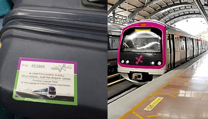 ನಮ್ಮ ಮೆಟ್ರೋದಲ್ಲಿ ಸೂಟ್‌ಕೇಸ್‌ಗೂ ಶುಲ್ಕ! – ದೊಡ್ಡ ಬ್ಯಾಗ್‌ ತೆಗೆದುಕೊಂಡು ಹೋಗುವ ಮುನ್ನ ಈ ವಿಚಾರ ತಿಳಿದುಕೊಳ್ಳಿ!  