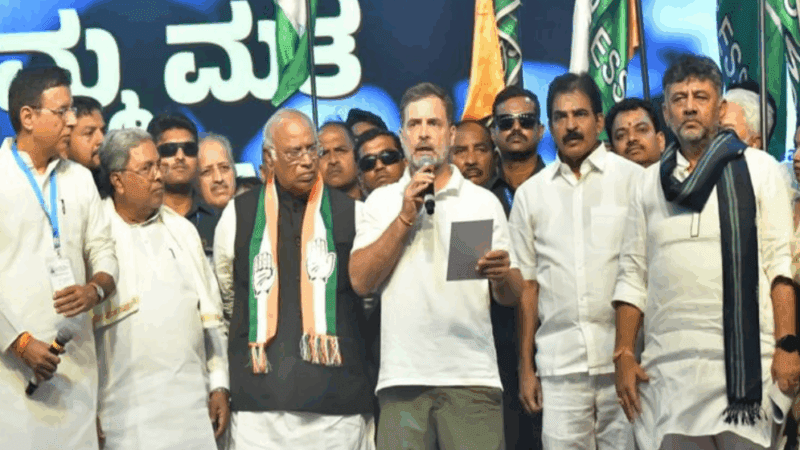 ಮೋದಿ ಕಳ್ಳಮತದಿಂದ ಗೆದ್ದಿದ್ದಾರೆ – ಬೆಂಗಳೂರಿನಲ್ಲಿ ಮೋದಿ ವಿರುದ್ಧ ರಾಹುಲ್ ಗಾಂಧಿ ವಾಗ್ದಾಳಿ