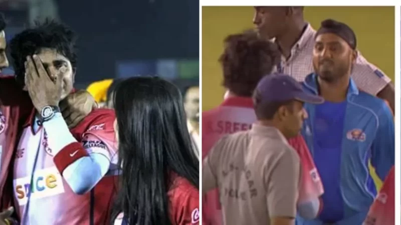 ಶ್ರೀಶಾಂತ್ ಕೆನ್ನೆಗೆ ಬಾರಿಸಿದ ಹರ್ಭಜನ್ – 2008ರ ವಿಡಿಯೋ ಈಗ ರಿಲೀಸ್ ಯಾಕೆ?ವಿವಾದದ ಕಿಡಿ ಹೊತ್ತಿಸಿದ್ರಾ ಮೋದಿ?