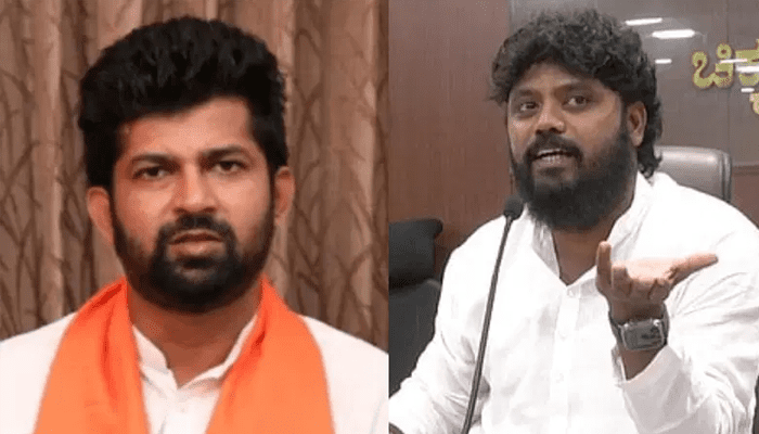 ಪ್ರತಾಪ್‌ ಸಿಂಹಗೆ ತಂದೆ ತಾಯಿ ಕೋತಿ ಎಂದು ಹೆಸರಿಡ್ತಿದ್ರು! – ಪ್ರದೀಪ್‌ ಈಶ್ವರ್‌ ಹೀಗೆ ಹೇಳಿದ್ಯಾಕೆ?  