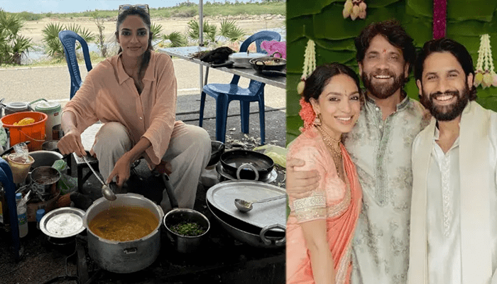 ರಸ್ತೆ ಬದಿಯಲ್ಲಿ ಅಡುಗೆ ಮಾಡಿದ ಶೋಭಿತಾ! – ನಾಗಚೈತನ್ಯ ಹೆಂಡ್ತಿ ಸರಳತೆಗೆ ಫ್ಯಾನ್ಸ್‌ ಫಿದಾ!