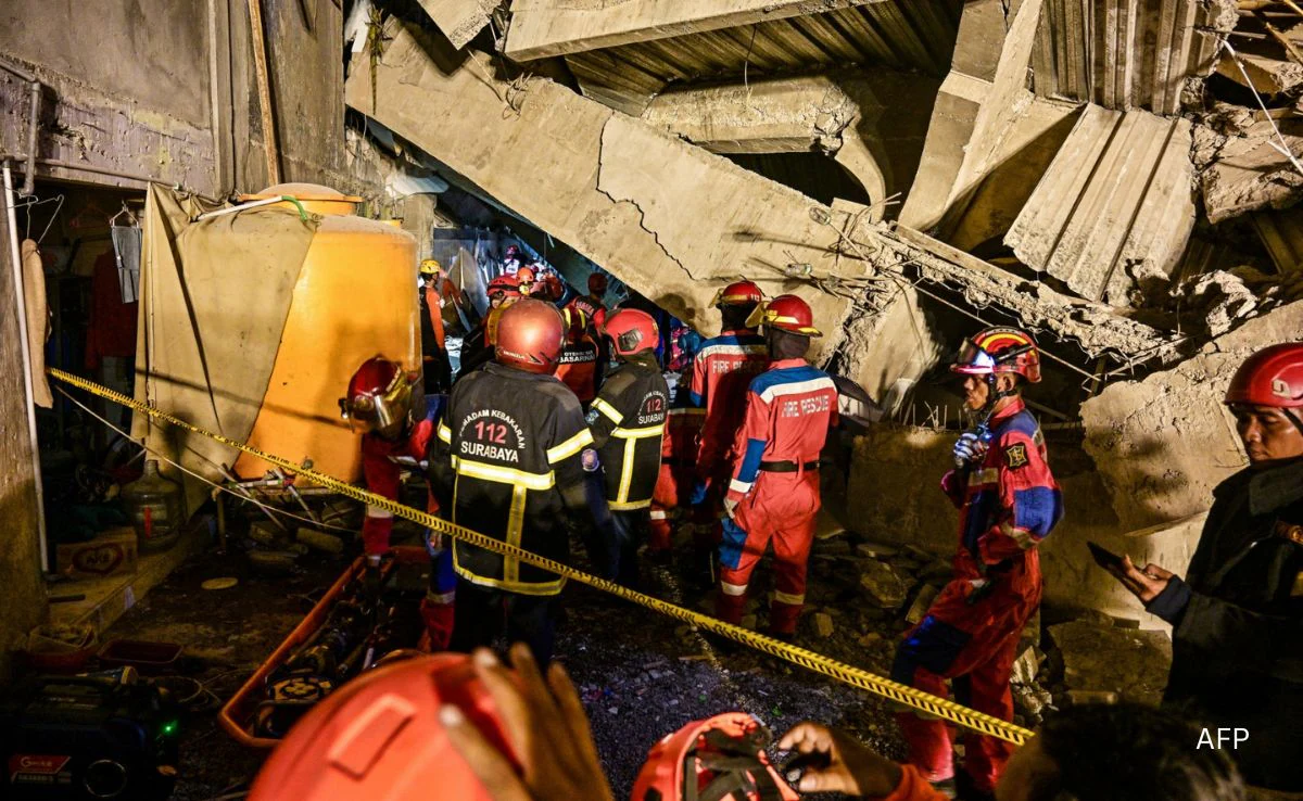 ಇಂಡೋನೇಷ್ಯಾದಲ್ಲಿ ಶಾಲಾ ಕಟ್ಟಡ ಕುಸಿತ – ಅವಶೇಷಗಳ ಅಡಿಯಲ್ಲಿ ಸಿಲುಕಿದ  65ಕ್ಕೂ ಹೆಚ್ಚು ವಿದ್ಯಾರ್ಥಿಗಳು