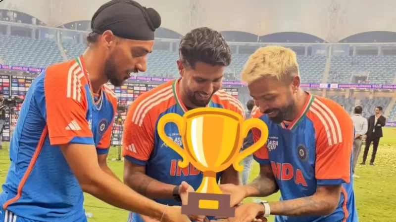 ಏಷ್ಯಾ ಕಪ್ ಗೆದ್ದರೂ ಭಾರತಕ್ಕೆ ಟ್ರೋಫಿ  ಇಲ್ಲ – ಟೀಂ ಇಂಡಿಯಾ ಆಟಗಾರರ ಜಾಲಿ ಜಾಲಿ