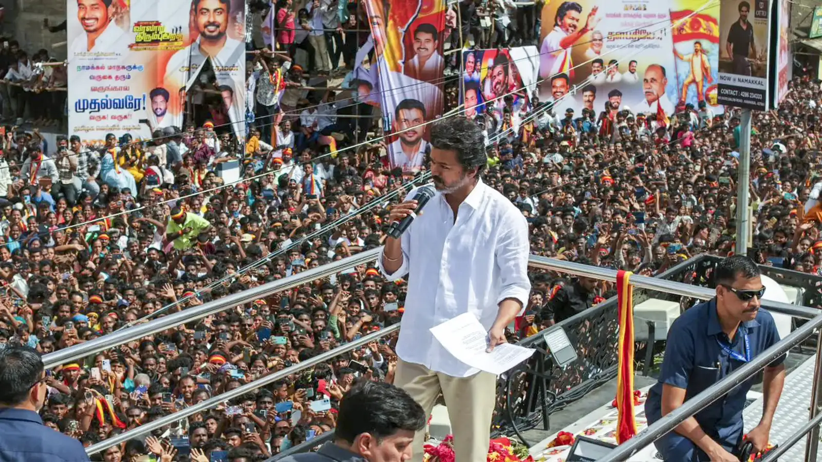 ದಳಪತಿ ಅರೆಸ್ಟ್ ಆಗಲ್ವಾ? –   ತಮಿಳುನಾಡಲ್ಲಿ ಸಿಂಪಥಿ ಪಾಲಿಟಿಕ್ಸ್ಸಾವಿನಲ್ಲೂ ರಾಜಕೀಯ ಬೇಕಾ?