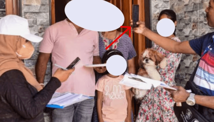 ಜಾತಿ ಸಮೀಕ್ಷೆ ವೇಳೆ ಹೆಂಡ್ತಿ ಫೋಟೋ ತೆಗೆದ ಸರ್ಕಾರಿ ಸಿಬ್ಬಂದಿಗೆ ಕಪಾಳ ಮೋಕ್ಷ!