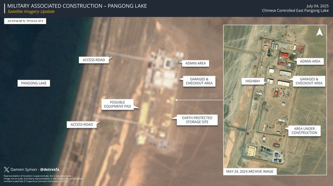 ಸೆಟ್‌ಲೈಟ್‌ನಲ್ಲಿ ಚೀನಾದ ರಹಸ್ಯ ಬಯಲು – ಭಾರತದ ಗಡಿಯಲ್ಲಿ ಹೊಸದಾದ ವಾಯು ರಕ್ಷಣಾ ವ್ಯವಸ್ಥೆ ನಿರ್ಮಾಣ