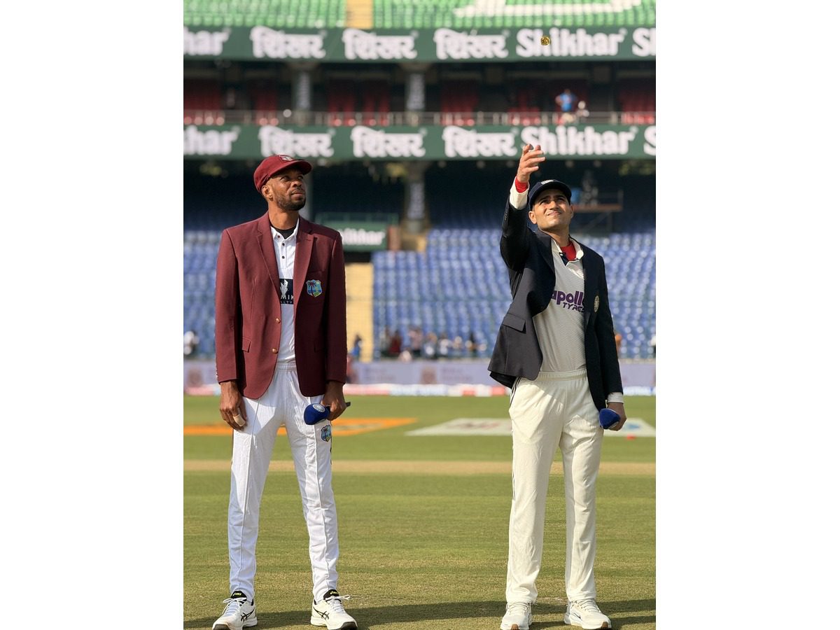 ನಾಯಕನಾಗಿ ಮೊದಲ ಟಾಸ್‌ ಗೆದ್ದ ಗಿಲ್ –  WI ವಿರುದ್ಧ ಬ್ಯಾಟಿಂಗ್‌ ಆಯ್ದಕೊಂಡ IND