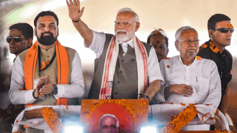 ಬಿಹಾರದಲ್ಲಿ ಮತ ಎಣಿಕೆ ಆರಂಭ –  ಎನ್‌ಡಿಎಗೆ ಭಾರೀ ಮುನ್ನಡೆ