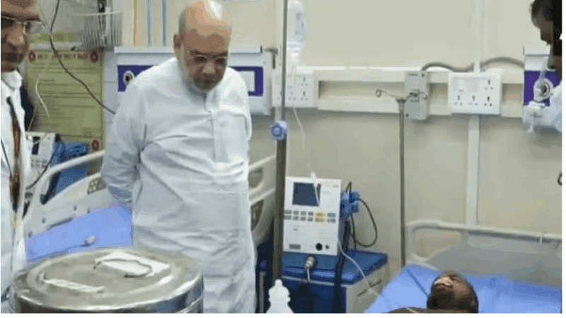 ದೆಹಲಿ ಸ್ಫೋ*ಟ ನಂತ್ರ ಫುಲ್ ಅಲರ್ಟ್ – ಗಾಯಾಳುಗಳ ಆರೋಗ್ಯ ವಿಚಾರಿಸಿ ಮಾಹಿತಿ ಪಡೆದ ಅಮಿತ್ ಶಾ