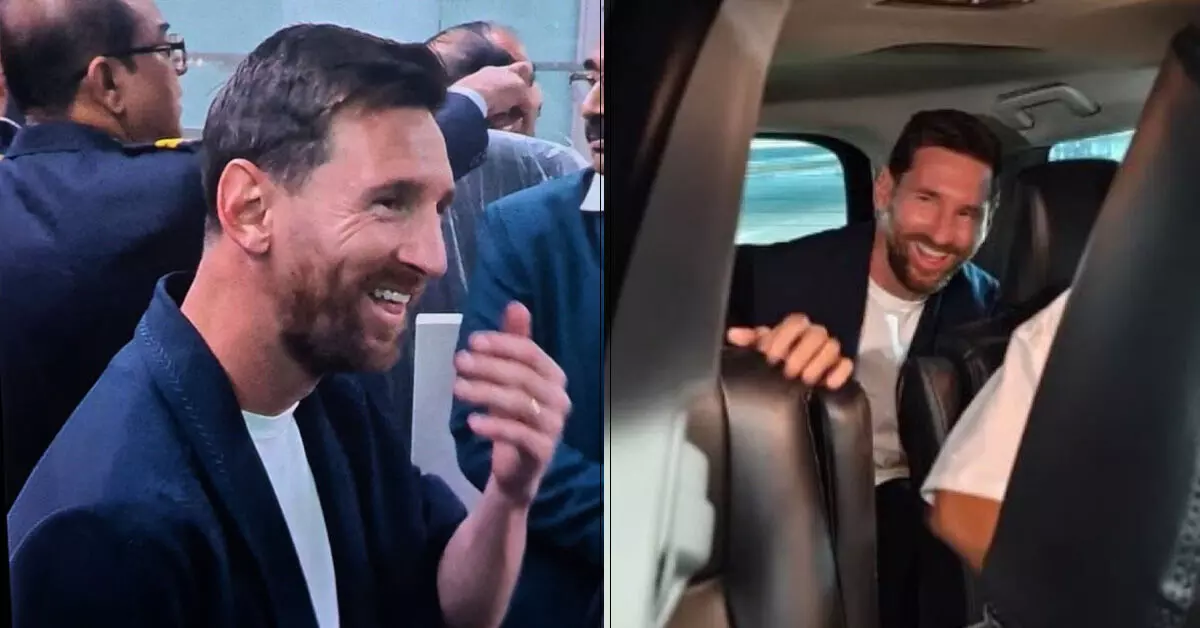 ಭಾರತಕ್ಕೆ ಬಂದ ಲಿಯೋನೆಲ್ ಮೆಸ್ಸಿ – ಪುಟ್ಬಾಲ್ ತಾರೆ ಎಂಟ್ರಿ ವೇಳೆ ಫ್ಯಾನ್ಸ್ ಸಂಭ್ರಮ ಹೇಗಿತ್ತು ನೋಡಿ