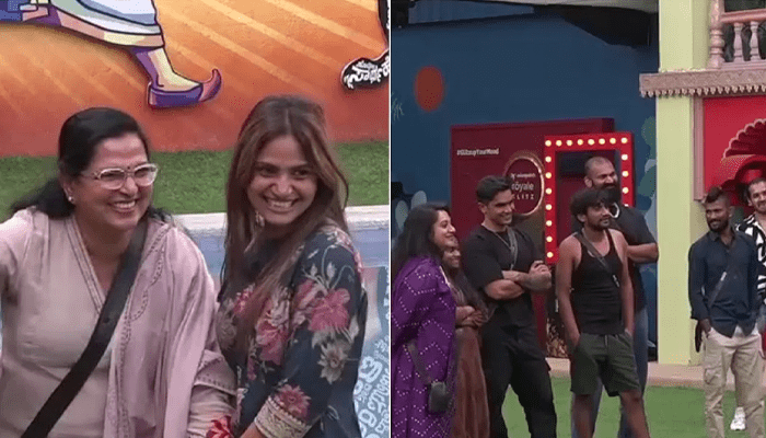 ಭಾವುಕ ಕ್ಷಣಕ್ಕೆ ಸಾಕ್ಷಿಯಾದ ದೊಡ್ಮನೆ! – ಬಿಗ್‌ಬಾಸ್‌ ಮನೆಗೆ ಎಂಟ್ರಿ ಕೊಟ್ಟ ರಾಶಿಕಾ, ಸೂರಜ್‌ ಫ್ಯಾಮಿಲಿ!