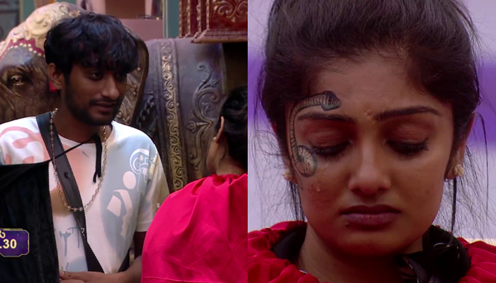 ಗಿಲ್ಲಿ ಚುಚ್ಚು ಮಾತಿಗೆ ಕಣ್ಣೀರಿಟ್ಟ ಕಾವ್ಯ – ವಿಲನ್‌ ಕೊಟ್ಟ ಟಾಸ್ಕ್‌ನಲ್ಲಿ ಗಿಲ್ಲಿ ಗೆದ್ರಾ?