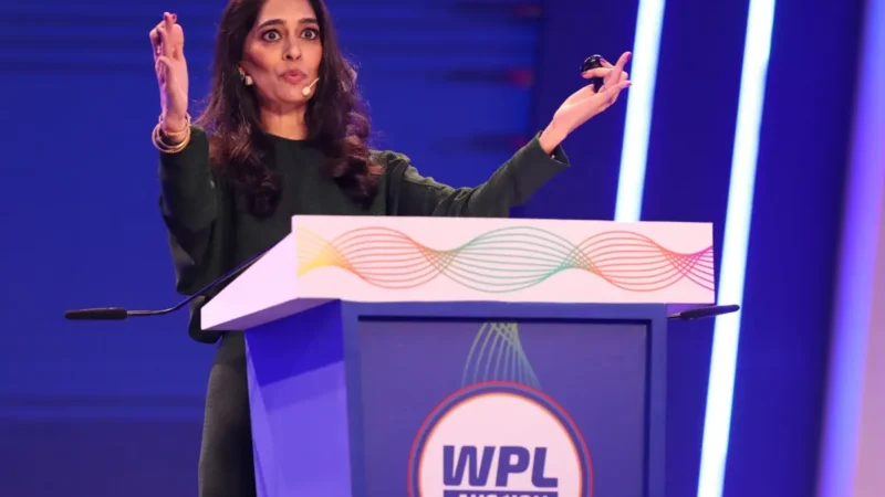 ಇಂದು IPL – 2026  ಮಿನಿ ಹರಾಜು – ಬಿಡ್ಡಿಂಗ್ ನಡೆಸಿಕೊಡಲಿದ್ದಾರೆ ಮಲ್ಲಿಕಾ ಸಾಗರ್