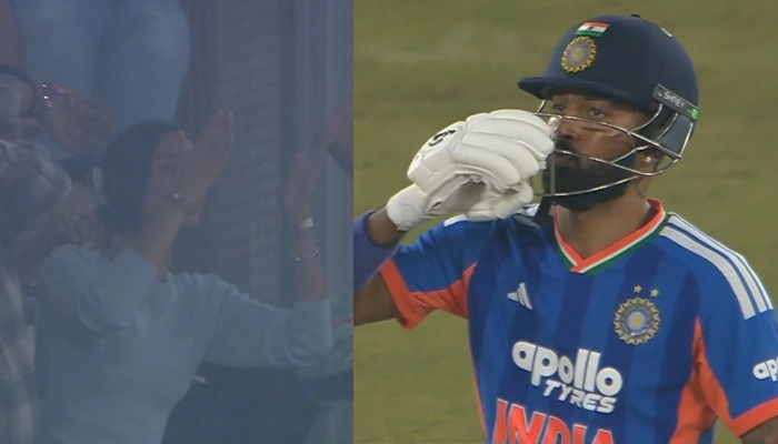 ಪಾಂಡ್ಯ ಫ್ಲೈಯಿಂಗ್‌ ಕಿಸ್‌ ಕಮಾಲ್!‌ – ಹಾರ್ದಿಕ್‌ಗೆ ಪವರ್‌ ತುಂಬಿದ ಮಹಿಕಾ ಯಾರು?