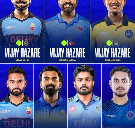 VHTಯಲ್ಲಿ ಗಿಲ್ ಅದೃಷ್ಟ ಪರೀಕ್ಷೆ – ರಾಹುಲ್, ಜಡ್ಡು ಬೆನ್ನು ಬಿದ್ದ BCCIಡೊಮೆಸ್ಟಿಕ್ ಟೆಸ್ಟ್ ನಲ್ಲಿ ಯಾರೆಲ್ಲಾ ಪಾಸ್?