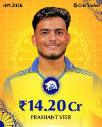 ತಾತನ ಪೆನ್ಷನ್ ಹಣದಲ್ಲಿ ಕ್ರಿಕೆಟ್ ಟ್ರೈನಿಂಗ್ – ದುಡ್ಡಿಲ್ಲದೇ ಪರದಾಡುತ್ತಿದ್ದ ಪ್ರಶಾಂತ್ ವೀರ್ ಈಗ ಕೋಟ್ಯಾಧಿಪತಿಜಡೇಜಾ ಸ್ಥಾನಕ್ಕೆ ಚೆನ್ನೈ ತಂಡ ಸೇರಿದ ಸ್ಫೋಟಕ ಆಲ್ರೌಂಡರ್