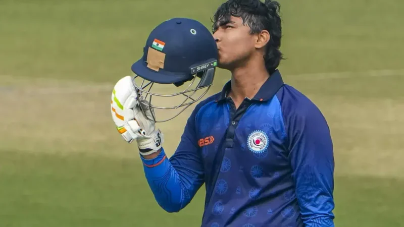 ವಿಜಯ್ ಹಜಾರೆ ಟ್ರೋಫಿಯಲ್ಲಿ ವೈಭವದ ಶತಕ – 36 ಎಸೆತಗಳಲ್ಲಿ ಶತಕ ಸಿಡಿಸಿದ ಸೂರ್ಯವಂಶಿ