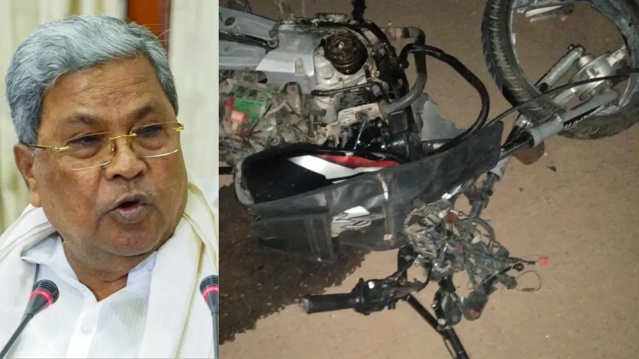 ಲಾರಿ ಡಿಕ್ಕಿಯಾಗಿ ಒಂದೇ ಬೈಕ್‌ನಲ್ಲಿದ್ದ ನಾಲ್ವರ ಅಂತ್ಯ – 5 ಲಕ್ಷ ಪರಿಹಾರ ಘೋಷಿಸಿದ ಸಿಎಂ