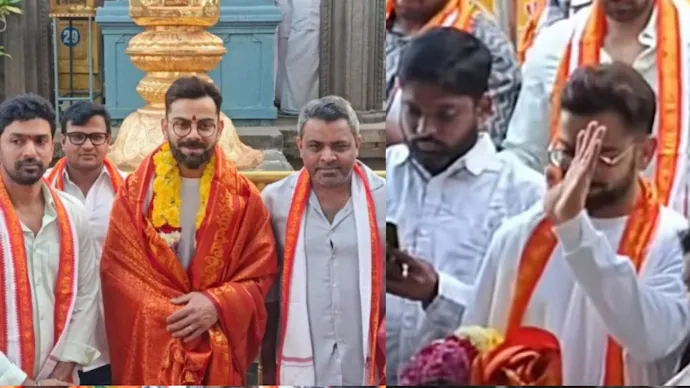 ನರಸಿಂಹ ಸ್ವಾಮಿ ಮುಂದೆ ವಿರಾಟ್ ಭಾವುಕ –  ಕಪ್ಪಂ ಸ್ತಂಭ ತಬ್ಬಿ ಕೊಹ್ಲಿ ಬೇಡಿದ್ದೇನು?