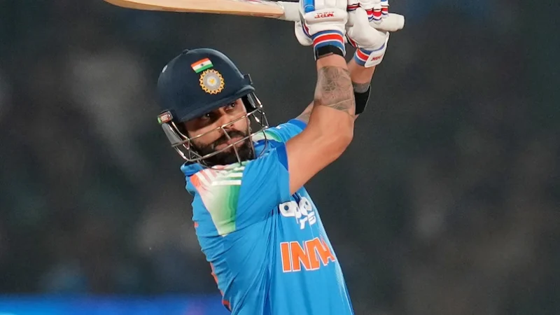 ಕೊಹ್ಲಿ – ಗಿಲ್‌  ಭರ್ಜರಿ ಜೊತೆಯಾಟ – ಭಾರತಕ್ಕೆ ನ್ಯೂಜಿಲೆಂಡ್ ವಿರುದ್ಧ 4 ವಿಕೆಟ್‌ಗಳ  ಜಯ