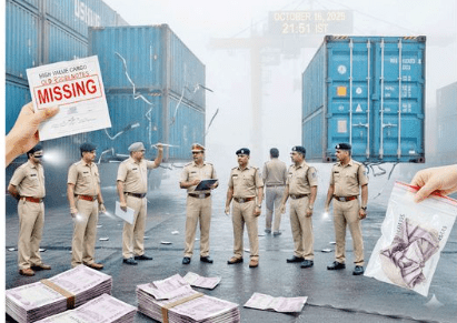 ಕ್ಯೂರ್ಯಾಸಿಟಿ ಹೆಚ್ಚಿಸಿದ  400 ಕೋಟಿ  ಹಣವಿದ್ದ ಕಂಟೇನರ್ ದರೋಡೆ!- ಹಣ ಯಾರದ್ದು? ಆಗಿದ್ದೇನು?