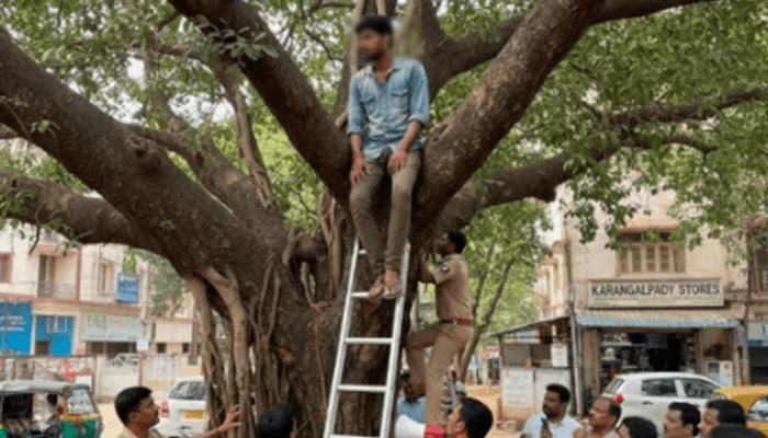 ಕೆಲಸ ಕೊಡಿಸುತ್ತೇನೆಂದು ಮಂಗಳೂರಿಗೆ ಕರೆತಂದ! – ಸ್ನೇಹಿತ ನಾಪತ್ತೆ.. ಉದ್ಯೋಗವಿಲ್ಲದೆ ಮರವೇರಿ ಕುಳಿತ ಯುವಕ!