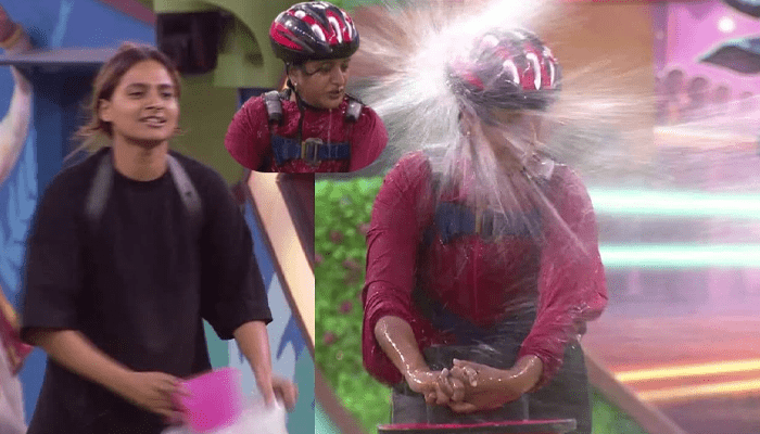 ಅಶ್ವಿನಿ ಮುಖ, ಕಿವಿಗೆ ನೀರು ಎರಚಿದ ರಾಶಿಕಾ! – ಟಾಸ್ಕ್ ವೇಳೆ ರಾಶಿಕಾ ಮಾನವೀಯತೆ ಮರೆತ್ರಾ?