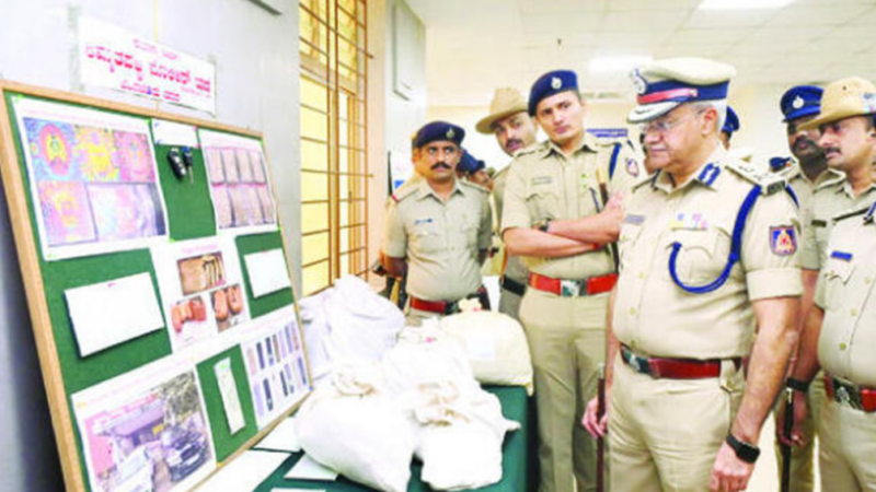 ₹ 4 ಕೋಟಿ ಮೌಲ್ಯದ ಮಾದಕ ವಸ್ತುಗಳು ಮಾರಾಟ – 10 K.G ಡ್ರಗ್ , 10 ಜನ ಅರೆಸ್ಟ್