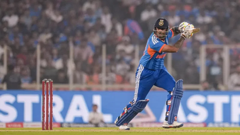 ಐಸಿಸಿಯಿಂದ ಸೂರ್ಯಕುಮಾರ್‌ಗೆ ಬಂಪರ್ ಗಿಫ್ಟ್ – ಟಿ20 ಶ್ರೇಯಾಂಕದಲ್ಲಿ 7ನೇ ಸ್ಥಾನಕ್ಕೆ ಜಿಗಿದ ಯಾದವ್