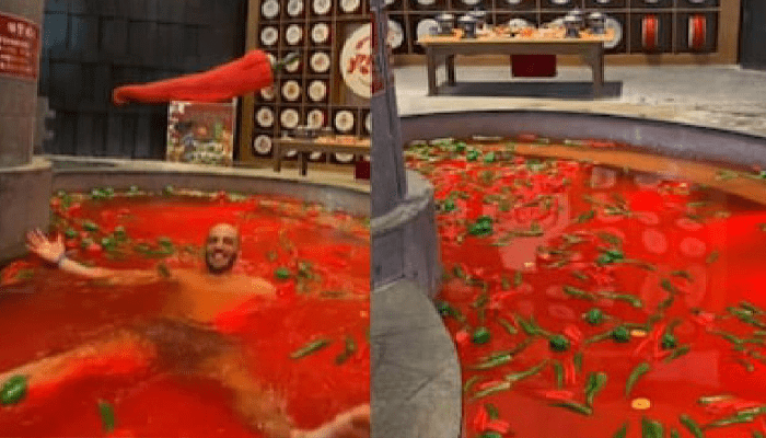 ಇಲ್ಲಿಗೆ ಹೋದ್ರೆ ಮೆಣಸಿನ ಕಾಯಿ ನೀರಲ್ಲೇ ಸ್ನಾನ ಮಾಡ್ಬೇಕು! -ಏನಿದು ಹಾಟ್‌ಪಾಟ್ ಸ್ಪಾ?