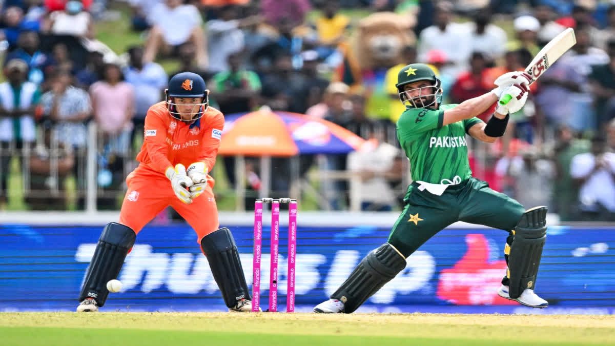 T20 ವಿಶ್ವಕಪ್‌ನಲ್ಲಿ ಮೊದಲ ಪಂದ್ಯದಲ್ಲಿ ಎದ್ದು ಬಿದ್ದು ನೆದರ್ಲ್ಯಾಂಡ್ ವಿರುದ್ಧ ಗೆದ್ದ PAK