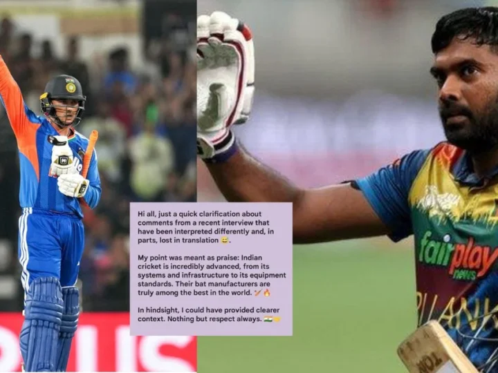 ಅಭಿಷೇಕ್ ಬ್ಯಾಟ್ ನಲ್ಲಿ ರಬ್ಬರ್ ಲೇಯರ್ – ಮೋಸದಿಂದಲೇ ಬಿಗ್ ಸ್ಕೋರ್ ಬರ್ತಿದ್ಯಾ?ಕುಣಿಯಲಾರದೆ ನೆಲ ಡೊಂಕು ಎಂದ ಲಂಕಾ!