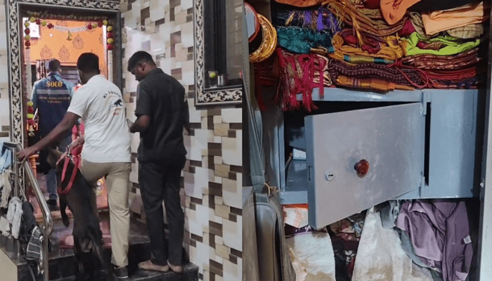 ಶಿವರಾತ್ರಿ ಜಾಗರಣೆ ಮಾಡಿದವರಿಗೆ ಬಿಗ್‌ ಶಾಕ್! –‌ ಮನೆಯಲ್ಲಿದ್ದ 154 ಗ್ರಾಂ ಚಿನ್ನ, 270 ಗ್ರಾಂ ಬೆಳ್ಳಿ ಕಳ್ಳತನ