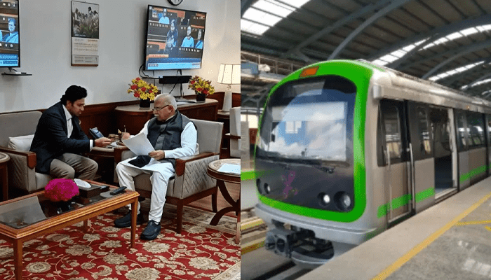 ನಮ್ಮ ಮೆಟ್ರೋ ದರ ಏರಿಕೆ ಬೆನ್ನಲ್ಲೇ ಕೇಂದ್ರ ಸಚಿವರನ್ನು ಭೇಟಿಯಾದ ತೇಜಸ್ವಿ ಸೂರ್ಯ! – ಮೆಟ್ರೋ ದರ ಮತ್ತೆ ಪರಿಷ್ಕರಣೆಯಾಗುತ್ತಾ?
