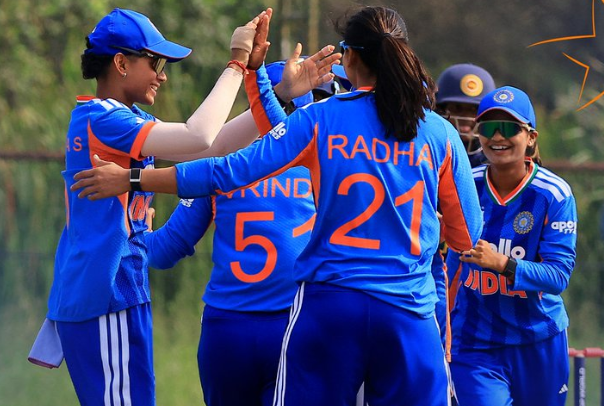 ಶ್ರೀಲಂಕಾ ವಿರುದ್ಧ ಗೆದ್ದು ಎಸಿಸಿ ಮಹಿಳಾ ಏಷ್ಯಾ ಕಪ್ ರೈಸಿಂಗ್ ಸ್ಟಾರ್ಸ್‌ನ ಫೈನಲ್‌ಗೆ ಪ್ರವೇಶಿಸಿದ  ಟೀಂ IND