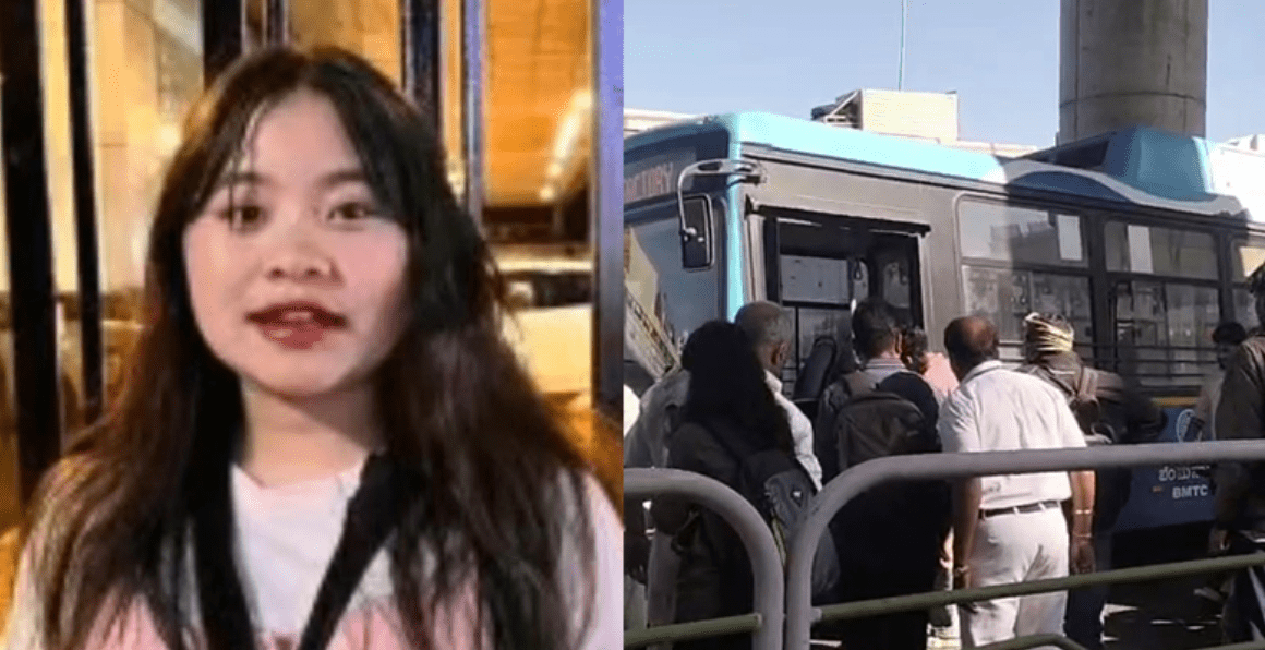 ಬಿಎಂಟಿಸಿಗೆ ಮಣಿಪುರದ ಹುಡುಗಿ ಬಲಿ- ಭೀಕರ ಅಪಘಾತದ ದೃಶ್ಯ ಸೆರೆ